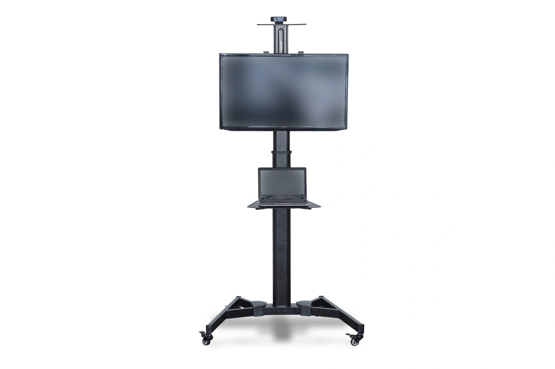 Digitus Televizní vozík pro obrazovky do 70 "police pro DVD přehrávače, kameru, nosnost 50 kg, VESA 
