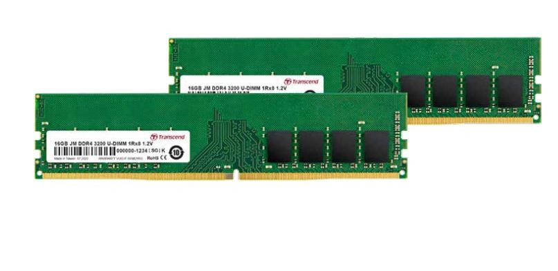 Transcend 16GB DDR4 3200 CL22