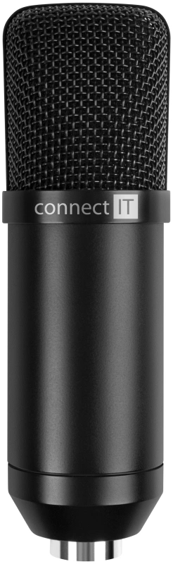 CONNECT IT ProMic USB mikrofon se stolním ramenem, černá