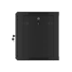 Lanberg WF01-6409-00B, nástěnný rozvaděč, 9U/600x450, plechové dveře, černá