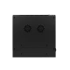 Lanberg WF02-6612-10B, nástěnný rozvaděč, 12U/600x600, černá