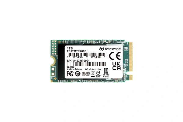 Transcend PCIe MTE400S 1TB SSD disk M.2 2242
