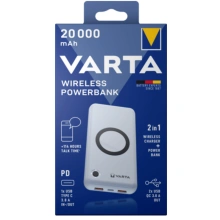 Varta Powerbanka Portable Wireless Powerbank 20000 mAh, 57909101111