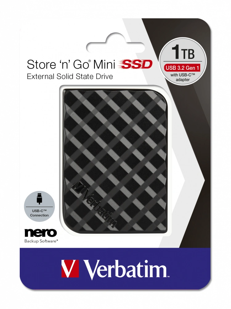 Verbatim Store ´n´ Go Mini - 1TB, černá