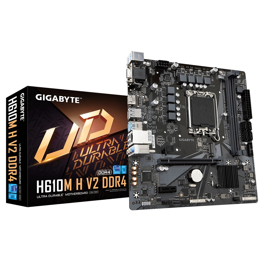 GIGABYTE H610M H V2 DDR4 - Intel H610