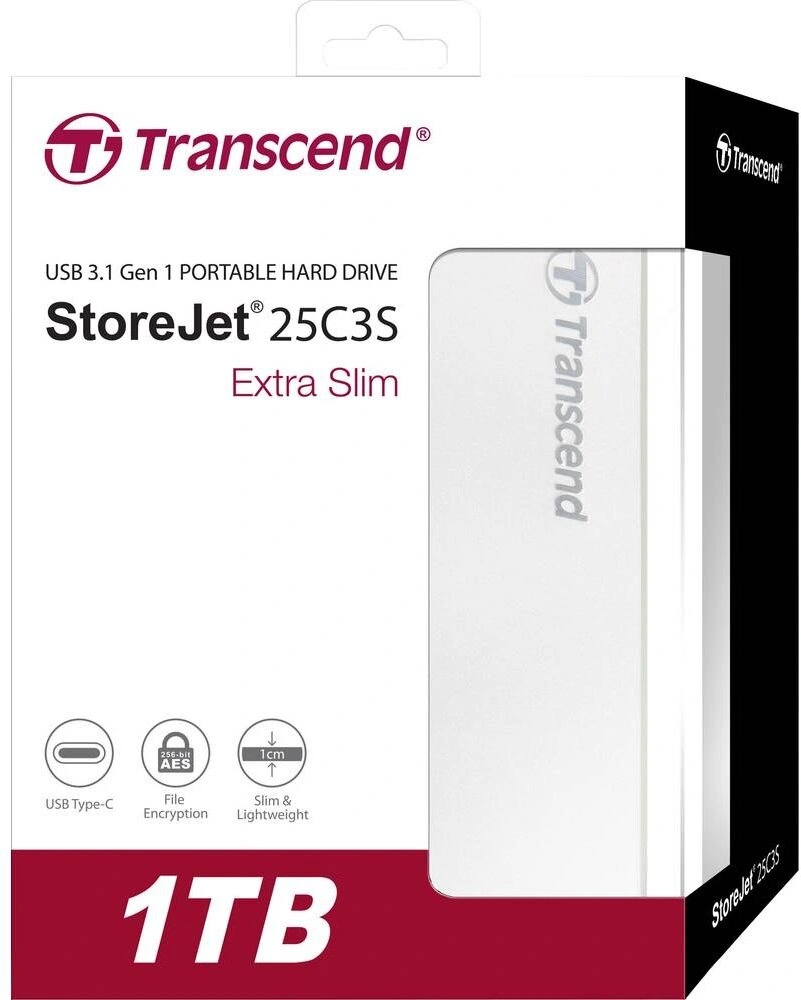 Transcend StoreJet 25C3S - 1TB