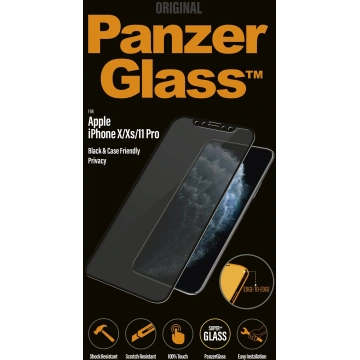 PanzerGlass Edge-to-Edge Privacy pro Apple iPhone X/Xs/11 Pro, černé