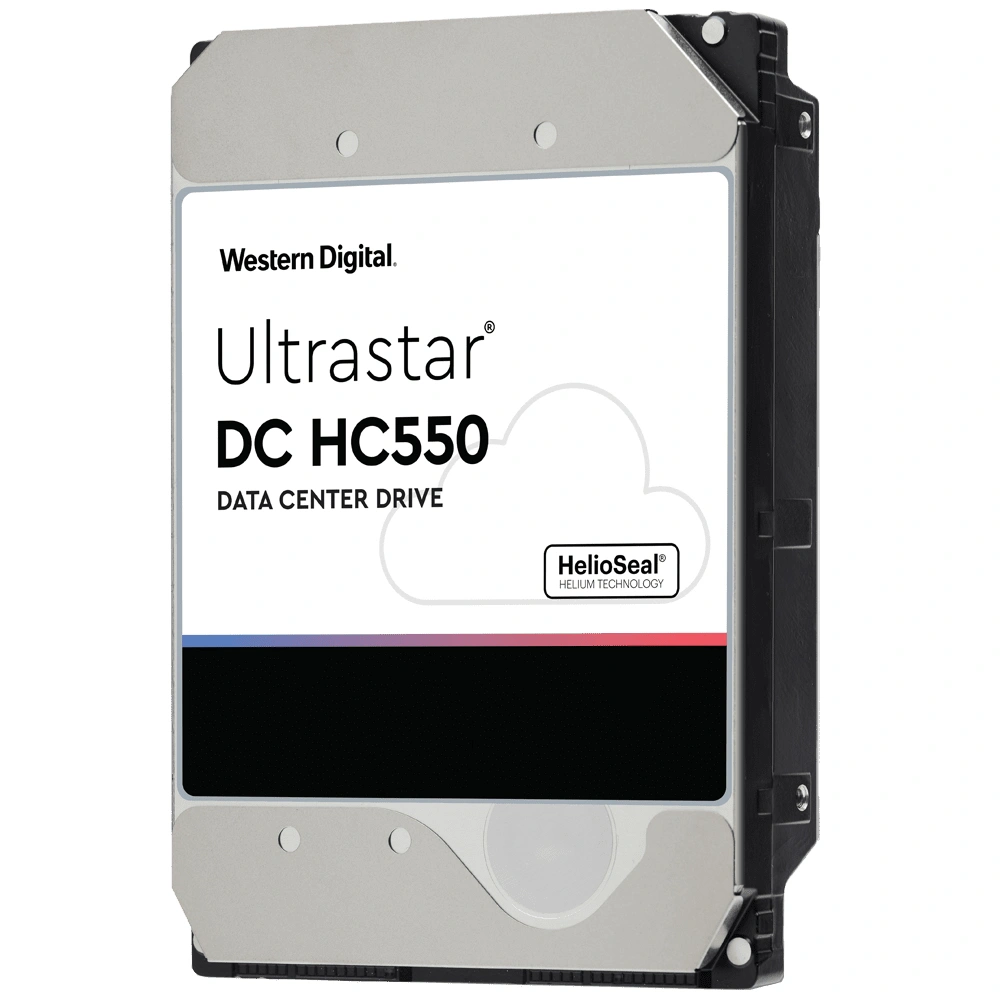 WD Ultrastar DC HC550, 3,5" - 18TB