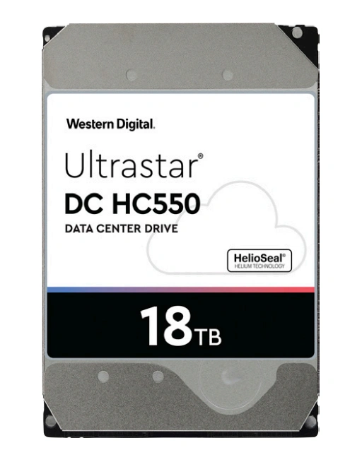 WD Ultrastar DC HC550, 3,5" - 18TB