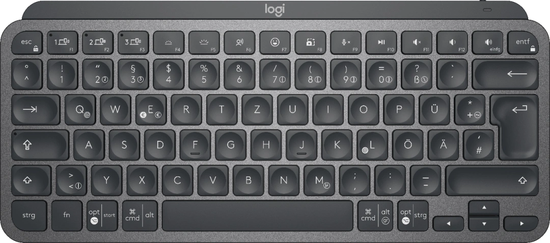 Logitech Klávesnice Logitech Keyboard MX Keys Mini Wireless Graphite
