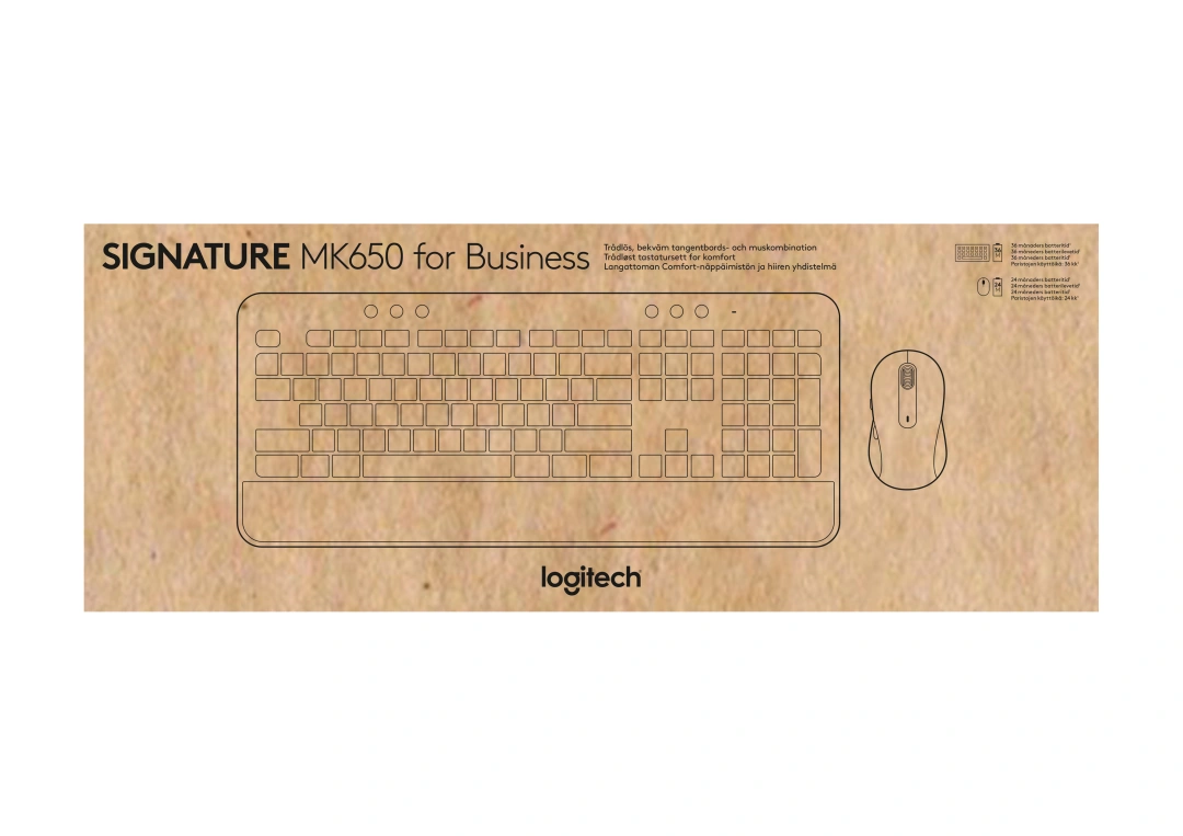 Logitech Signature MK650 Combo For Business