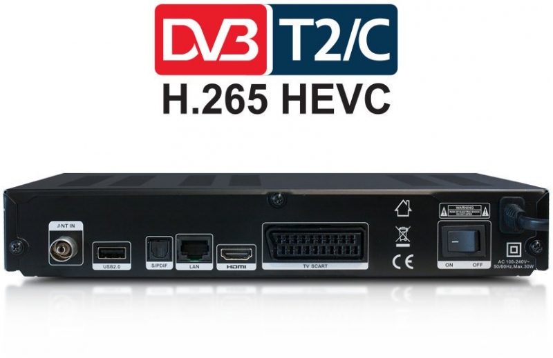AB-COM CryptoBox 702T HD DVB-T2 HD HEVC/h.265 - obrázek č. 0