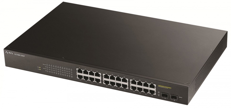 ZyXEL GS1900-24HP konfigurovatelný switch 24 portů - obrázek č. 0
