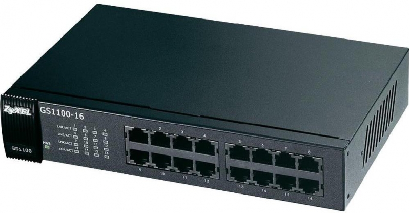 Zyxel GS1100-16 nekonfigurovatelný switch 16 portů - obrázek č. 0