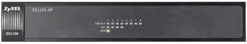 ZyXEL ES1100-8P 8-port 10/100 Ethernet switch - obrázek č. 0