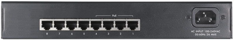 ZyXEL ES1100-8P 8-port 10/100 Ethernet switch - obrázek č. 1