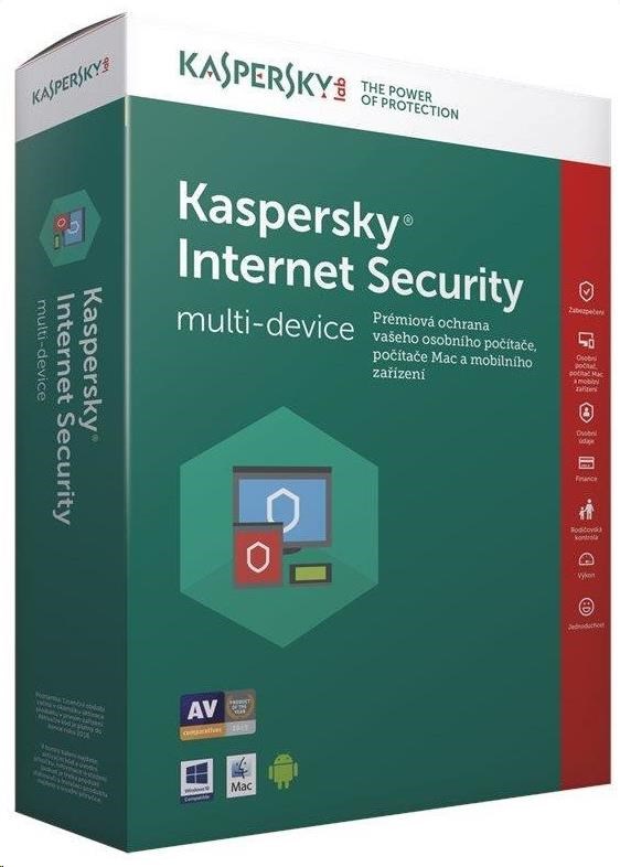 Kaspersky Internet Security CZ multi-device (1PC / 1Y ) - obrázok č. 0 