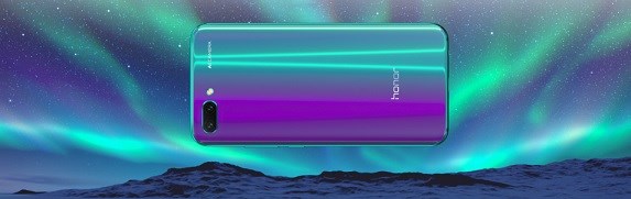 Honor 10 Dual SIM, 64GB/4GB, Glacier Grey - obrázek č. 0