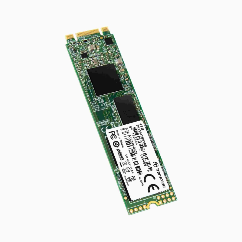 TRANSCEND M.2 SSD MTS830S 1TB, M.2 2280, SATA III 6Gb / s, TLC, bulk - obrázok č. 0 