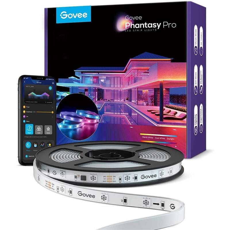 LED pásek Govee Phantasy Outdoor Pro SMART, 10m, RGBIC (H61723D1) - obrázek č. 0