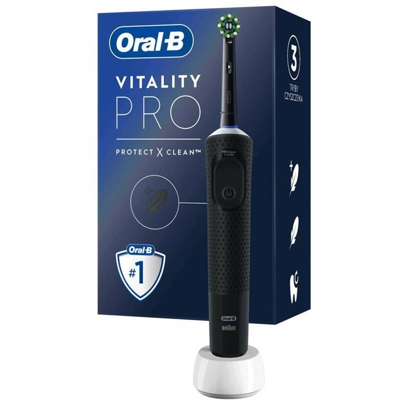 Zubní kartáček Oral-B Vitality PRO Protect X D103 Black - obrázek č. 0